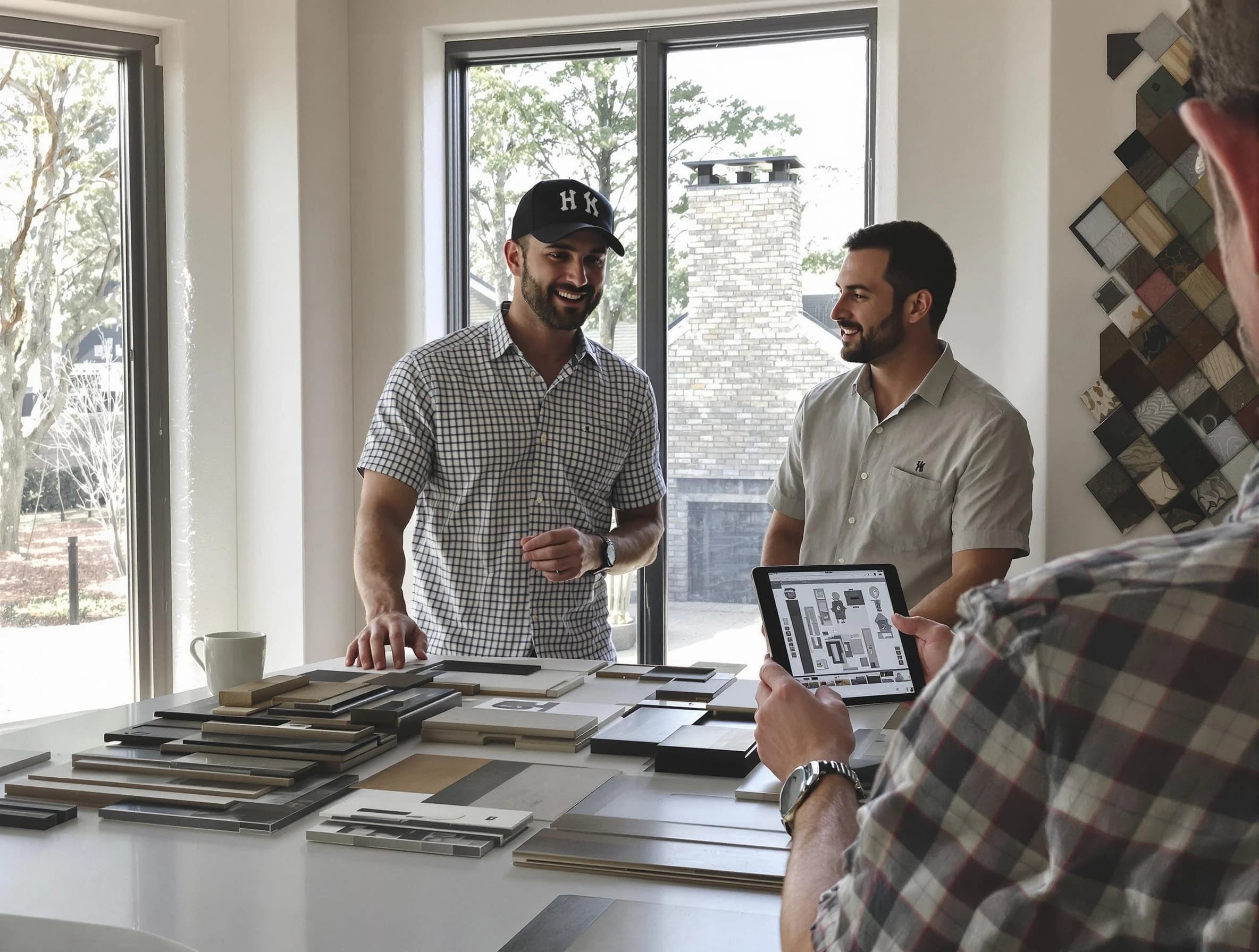 Pell City Chimney Sweep remodeling a chimney and fireplace in Pell City, AL