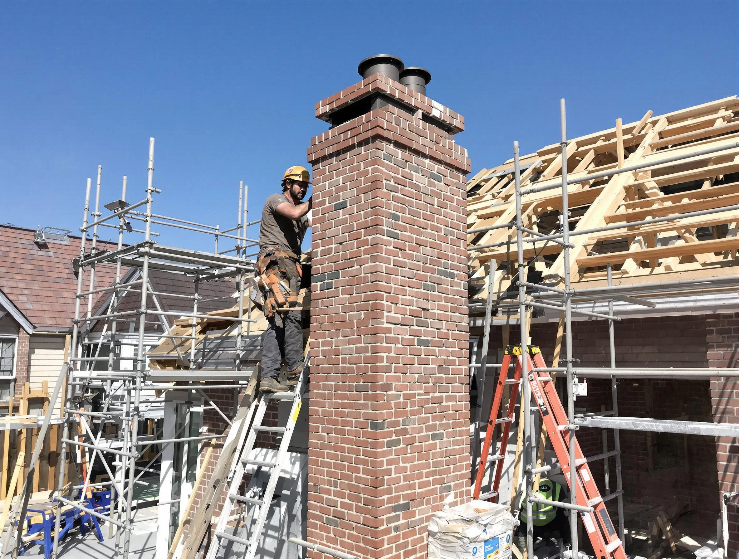New chimney installation completed by Pell City Chimney Sweep in Pell City, AL